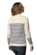 Charger l'image dans la galerie, l andina boutique elonie-pull-femme-col-chemine_hiver mode marine