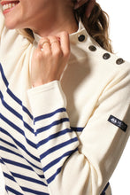 Charger l'image dans la galerie, l andina boutique elonie-pull-femme-col-chemine_hiver mode marine