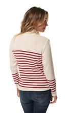 Charger l'image dans la galerie, l andina boutique elonie-pull-femme-col-chemine_hiver mode marine