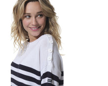 Load image into Gallery viewer, l'andina boutique marinière femme coton printemps