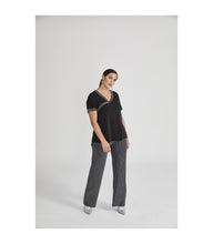 Load image into Gallery viewer, l andina boutique lurex pantalon grande taille 
