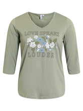Load image into Gallery viewer, l&#39;andina boutique top tshirt grande taille femme coton
