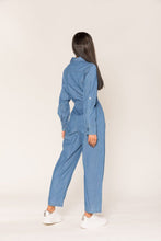 Charger l&#39;image dans la galerie, l&#39;andina boutique combinaison coton femme jean 
