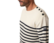 Cargar imagen en el visor de la galería, l&#39;andina boutique pull homme marinière laine
